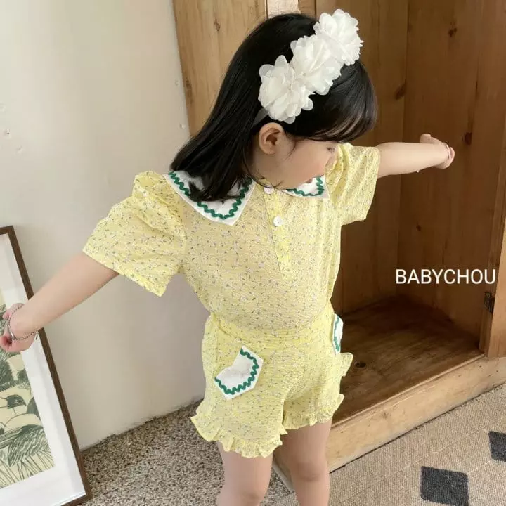 Babychou - Korean Children Fashion - #kidsstore - Bella Top Bottom Set - 5