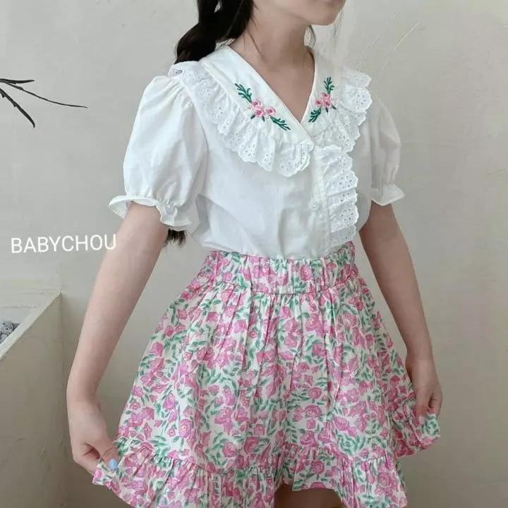 Babychou - Korean Children Fashion - #kidsstore - Esti Blouse - 2