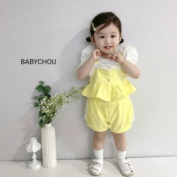 Babychou - Korean Children Fashion - #kidsstore - Pumpkin Top Bottom Set - 10