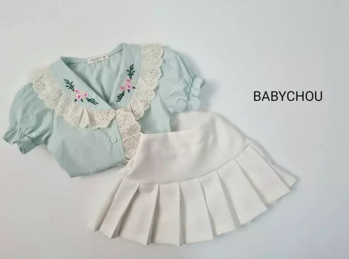 Babychou - Korean Children Fashion - #kidzfashiontrend - Esti Blouse - 3