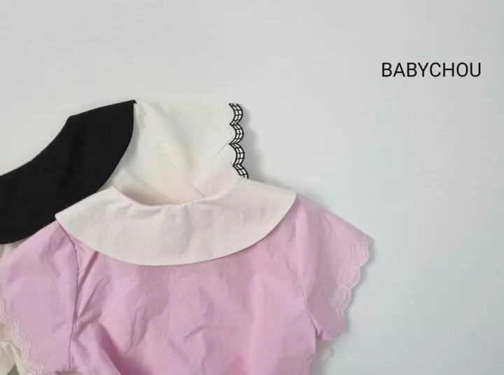Babychou - Korean Children Fashion - #kidzfashiontrend - Scrup Blouse