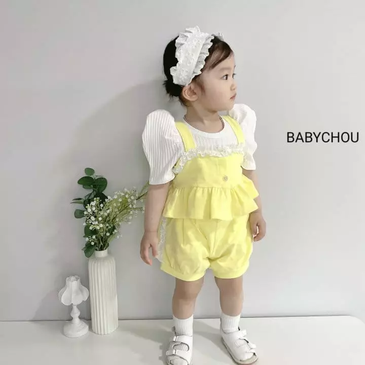 Babychou - Korean Children Fashion - #kidzfashiontrend - Pumpkin Top Bottom Set - 11
