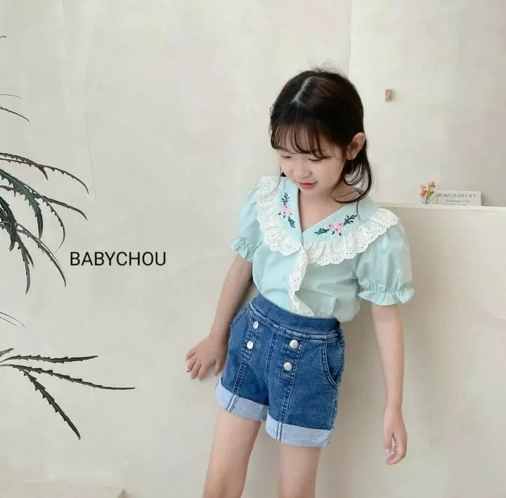 Babychou - Korean Children Fashion - #littlefashionista - Esti Blouse - 5