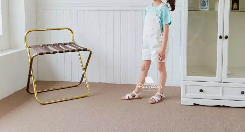 Babyzzam - Korean Children Fashion - #kidsshorts - Chu Chu Sandals White - 2