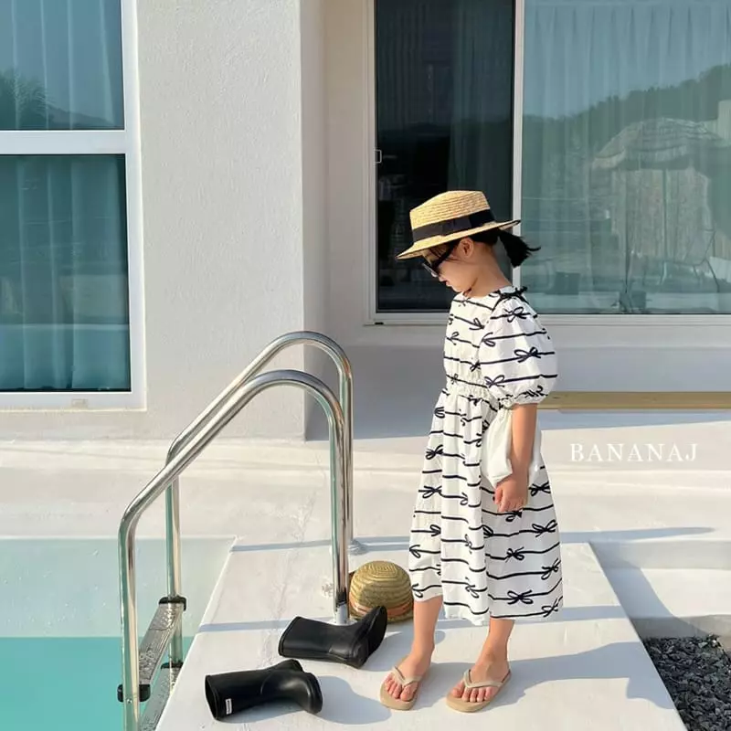 Banana J - Korean Children Fashion - #Kfashion4kids - Smocked One-piece - 11