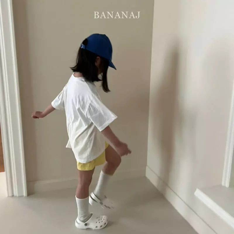 Banana J - Korean Children Fashion - #kidsshorts - Run Box Tee - 3