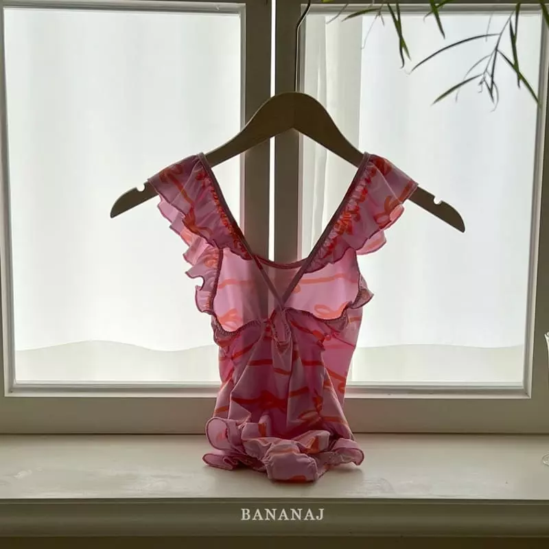 Banana J - Korean Children Fashion - #kidzfashiontrend - Star Ribbon Swimwear - 12