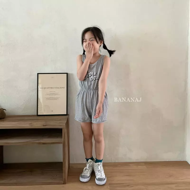 Banana J - Korean Children Fashion - #kidzfashiontrend - Doll Jumpsuit