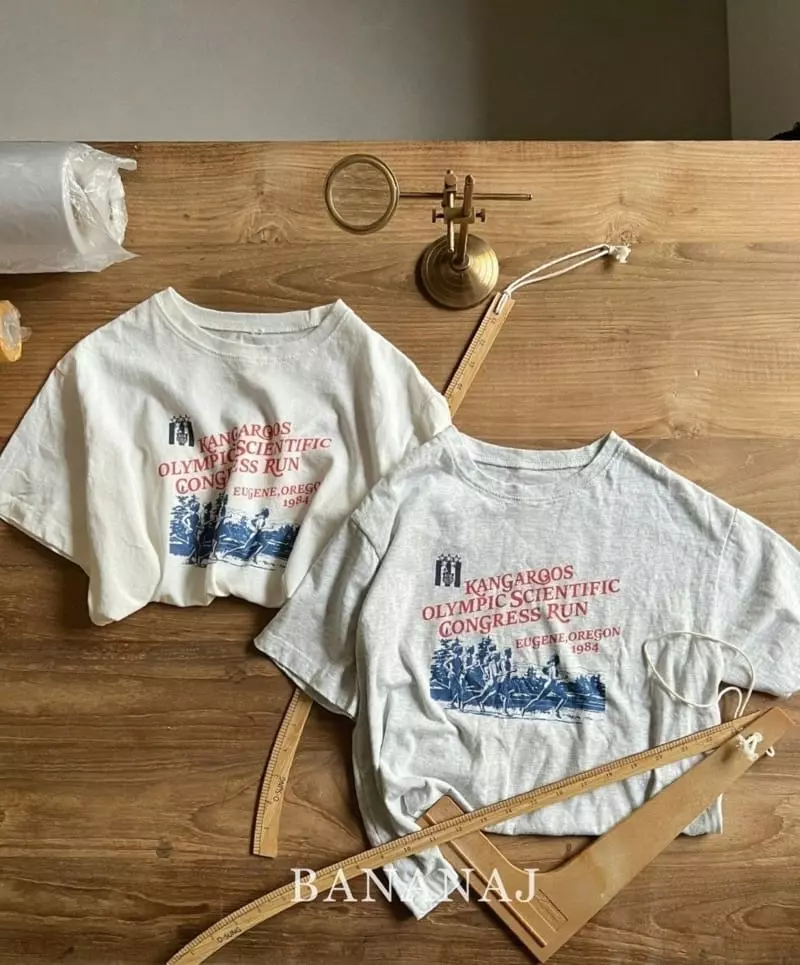 Banana J - Korean Children Fashion - #littlefashionista - Run Box Tee - 7