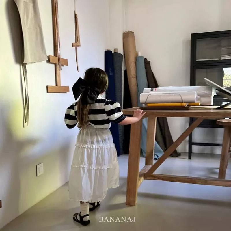 Banana J - Korean Children Fashion - #magicofchildhood - Shine Collar Tee - 3