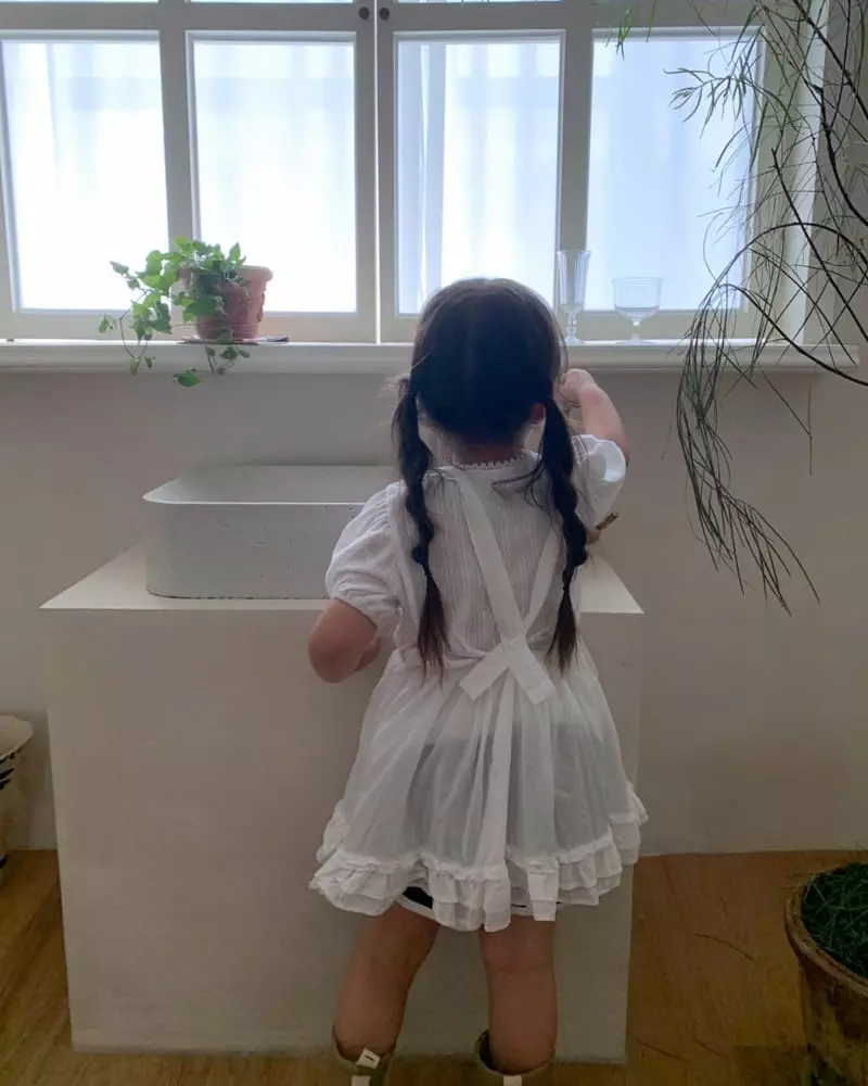 Banana J - Korean Children Fashion - #prettylittlegirls - Ann Puff Tee - 8