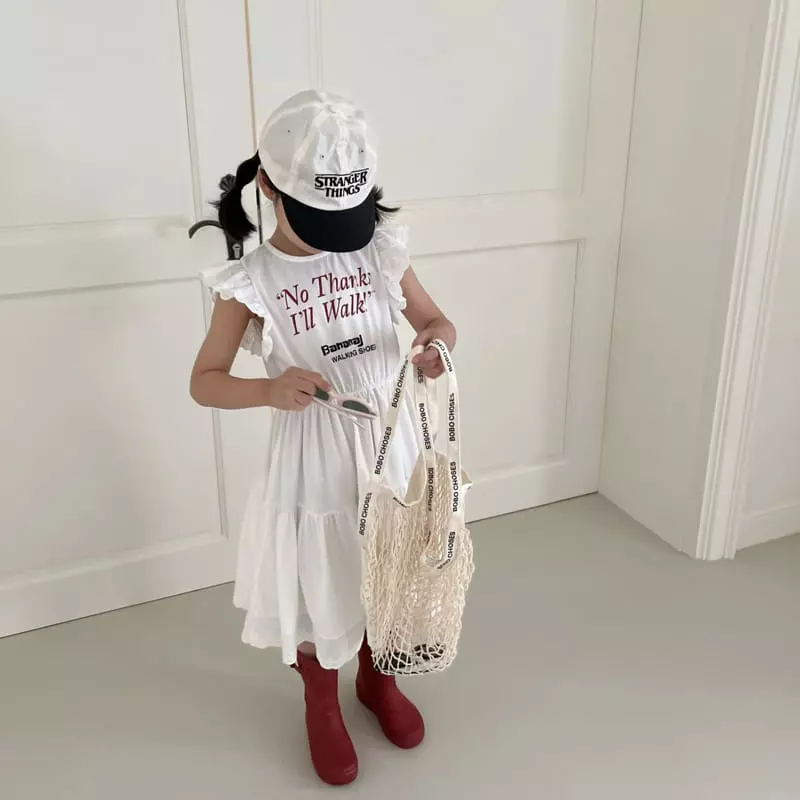 Banana J - Korean Children Fashion - #prettylittlegirls - Walking One-piece - 4