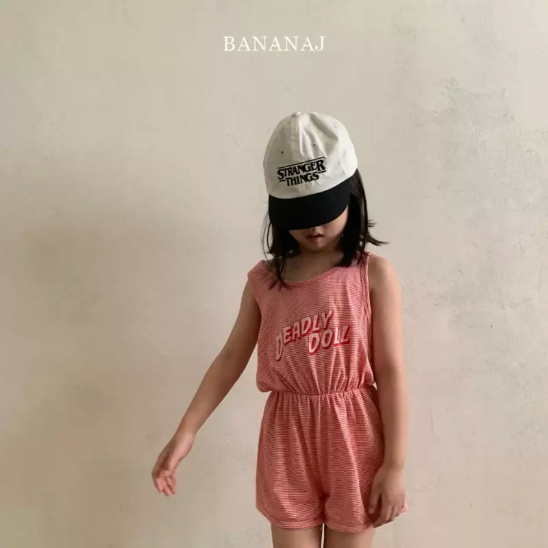 Banana J - Korean Children Fashion - #toddlerclothing - Doll Jumpsuit - 8