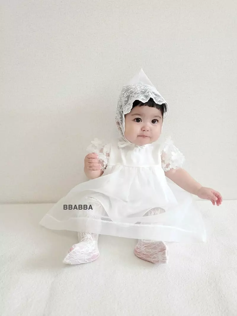 Bbabba - Korean Baby Fashion - #babyboutique - Stella Doll One-piece - 4