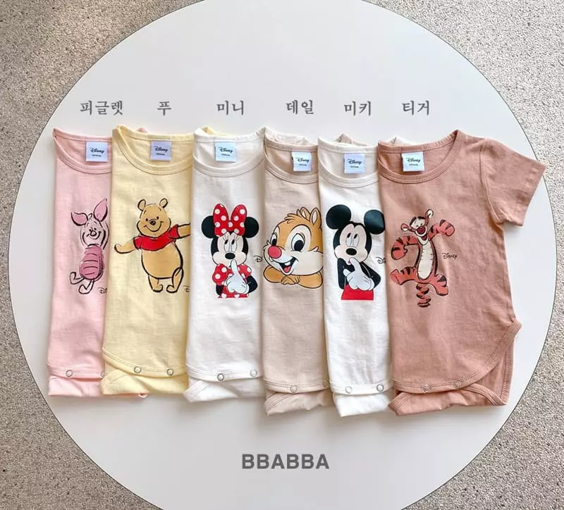 Bbabba - Korean Baby Fashion - #babyfashion - 22 Disney Bodysuit