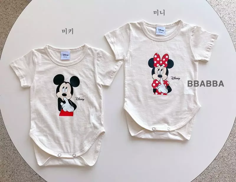 Bbabba - Korean Baby Fashion - #babyfever - 22 Disney Bodysuit - 2