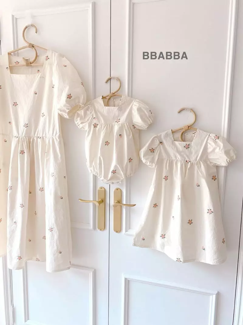 Bbabba - Korean Baby Fashion - #babyfever - Rielar Embroidery Bodysuit