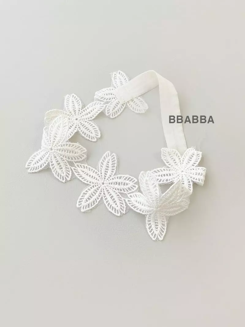 Bbabba - Korean Baby Fashion - #babyfever - Lace Hairband - 9