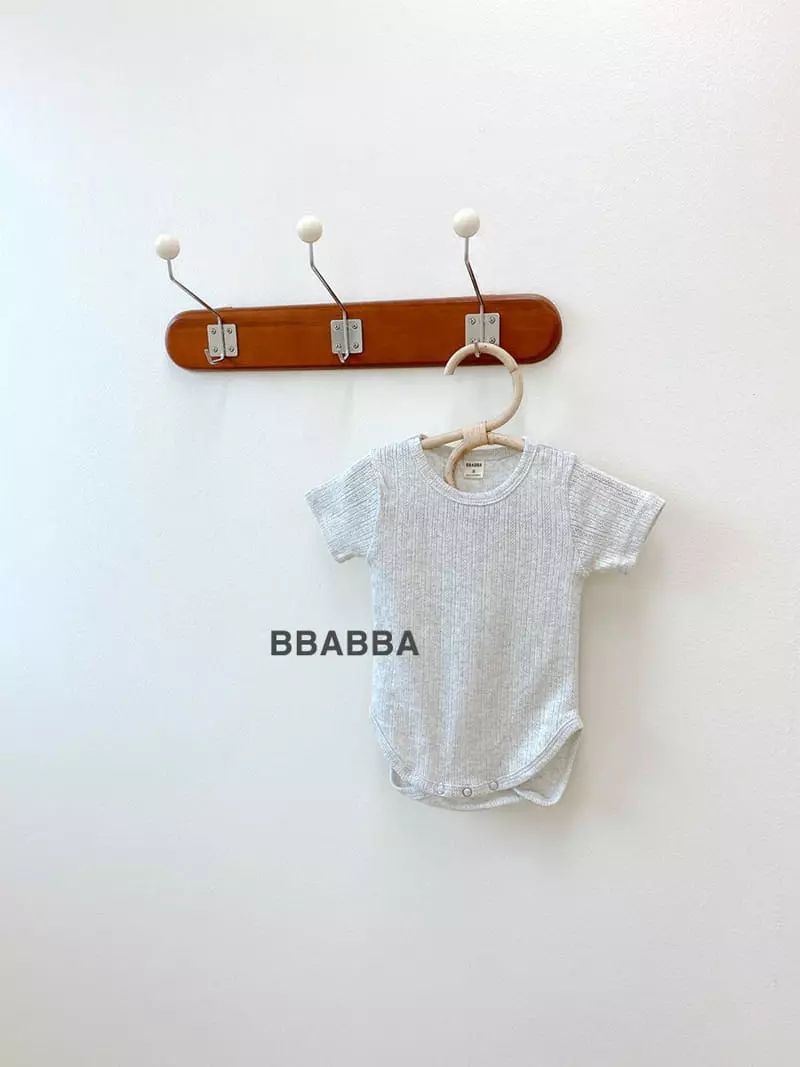 Bbabba - Korean Baby Fashion - #babyfever - Eyelet Bodysuit - 5