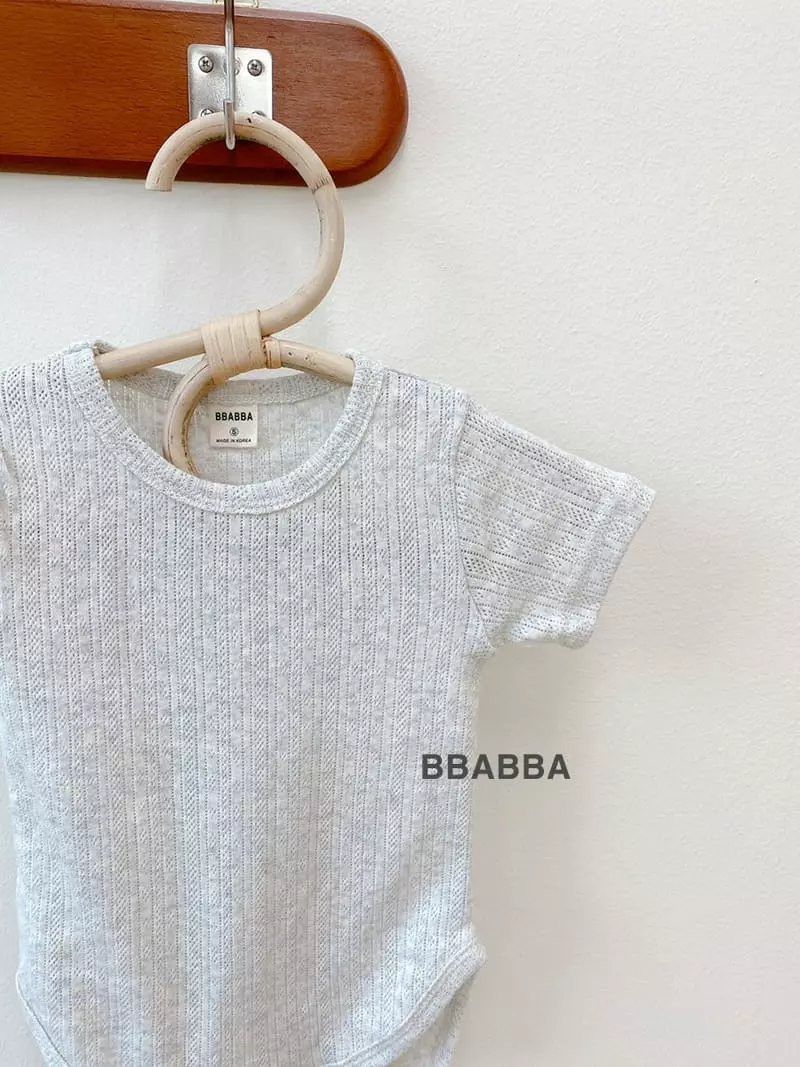 Bbabba - Korean Baby Fashion - #babygirlfashion - Eyelet Bodysuit - 6