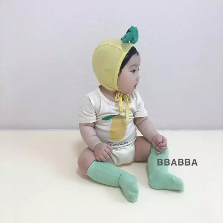 Bbabba - Korean Baby Fashion - #babygirlfashion - Mini Mango Bodysuit - 3