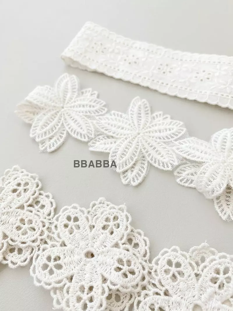 Bbabba - Korean Baby Fashion - #babylifestyle - Lace Hairband - 11