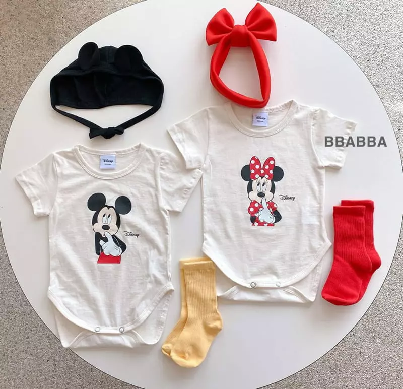 Bbabba - Korean Baby Fashion - #babyoninstagram - 22 Disney Bodysuit - 5