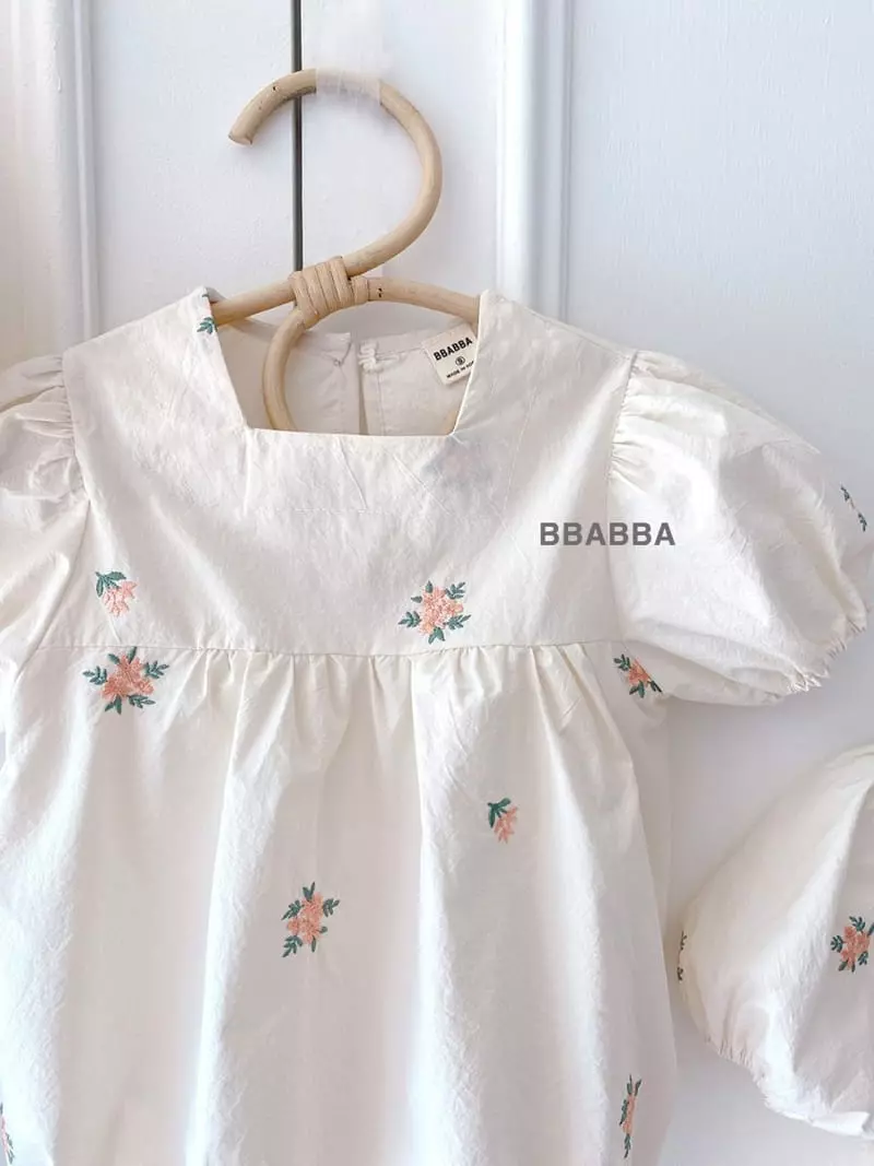 Bbabba - Korean Baby Fashion - #babylifestyle - Rielar Embroidery Bodysuit - 4