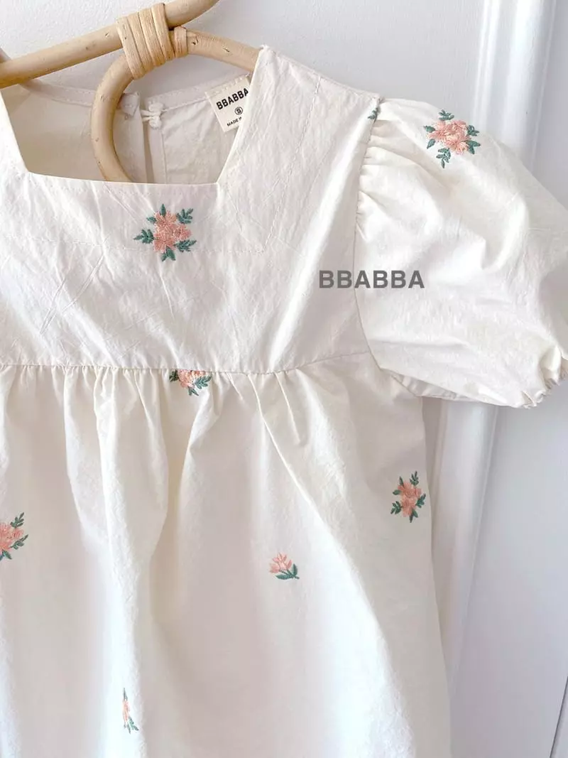 Bbabba - Korean Baby Fashion - #babyoutfit - Rielar Embroidery Bodysuit - 6