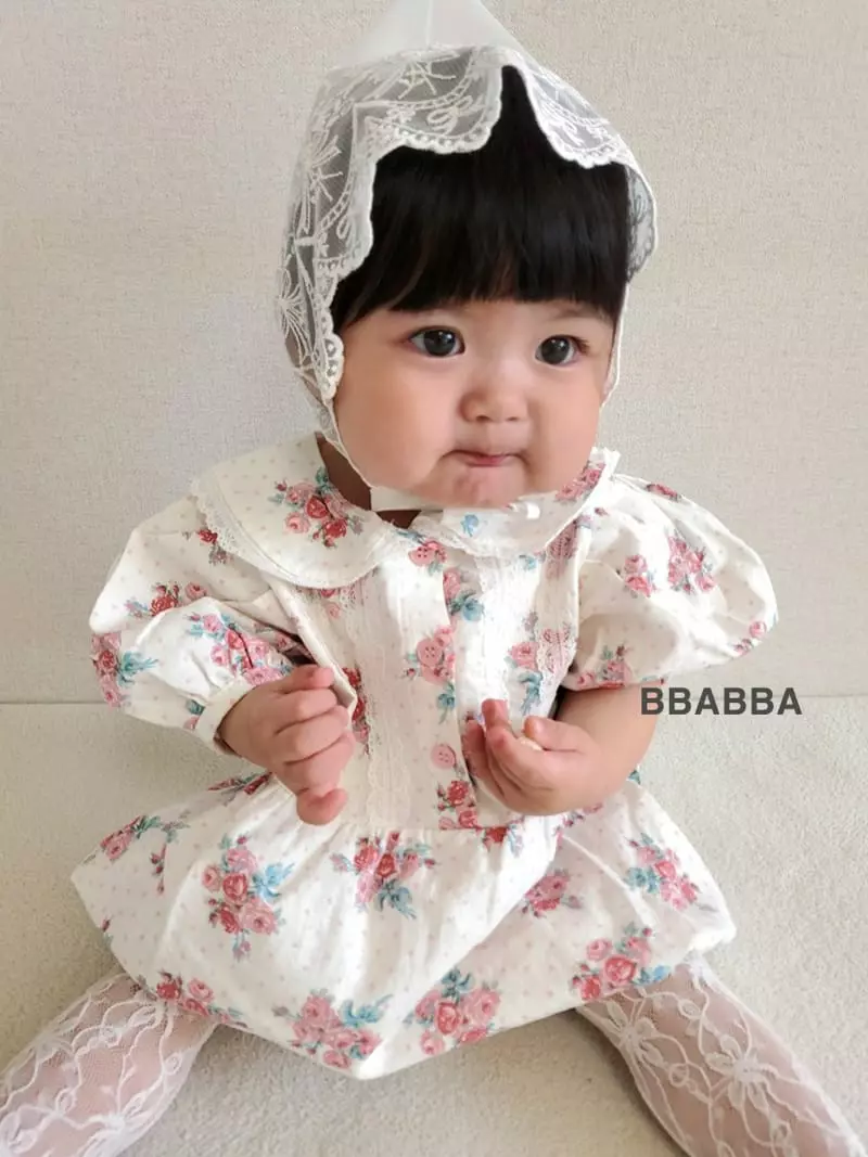 Bbabba - Korean Baby Fashion - #onlinebabyshop - Bouquet Bodysuit - 2