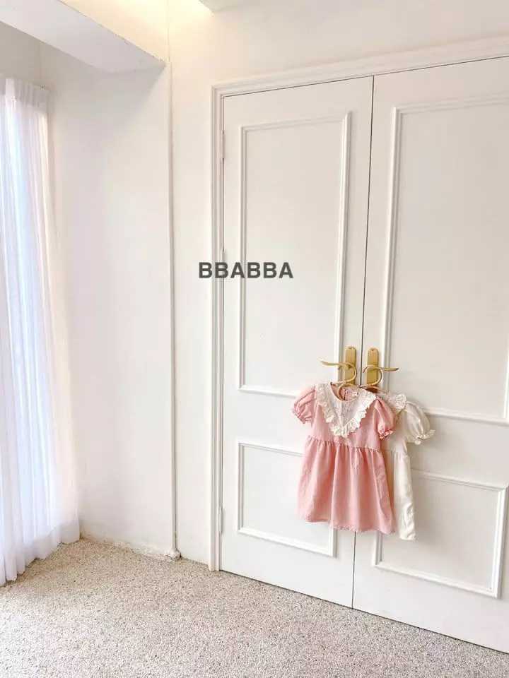 Bbabba - Korean Children Fashion - #littlefashionista - If Embroidery One-piece - 3