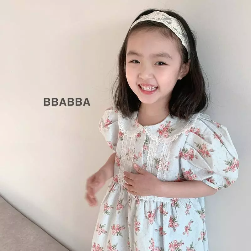 Bbabba - Korean Children Fashion - #todddlerfashion - Bouquet One-piece - 3