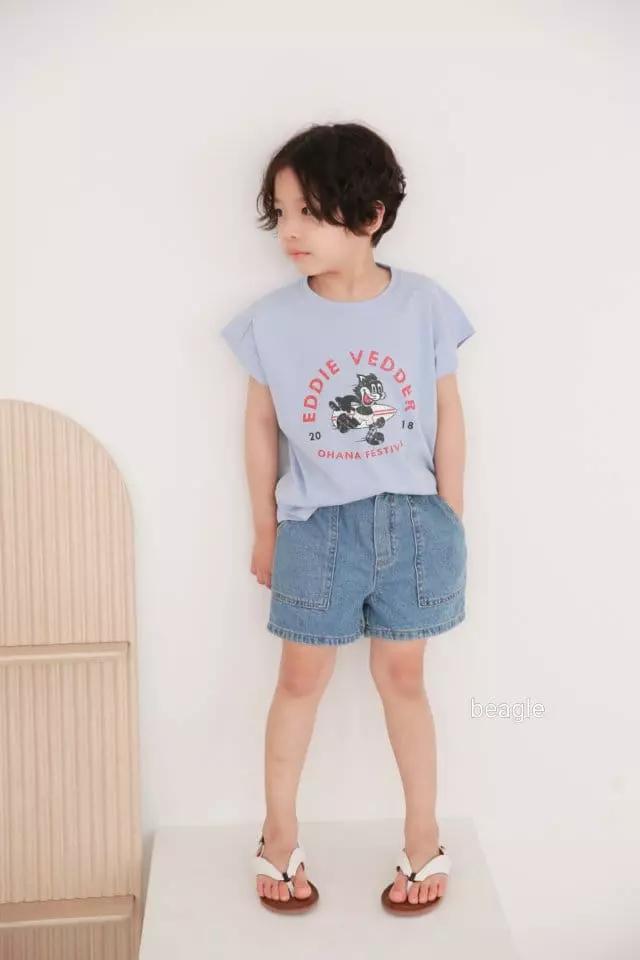 Beagle - Korean Children Fashion - #kidzfashiontrend - Surfing Tee - 4