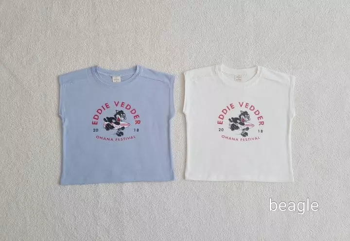 Beagle - Korean Children Fashion - #childofig - Surfing Paint Tee