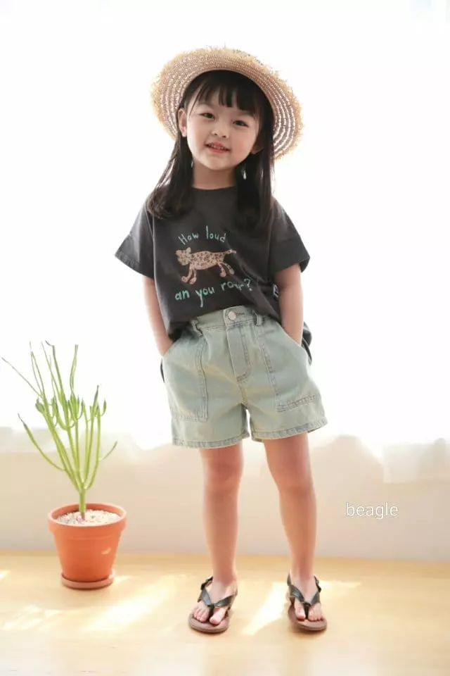 Beagle - Korean Children Fashion - #childofig - Cheetah Tee - 11