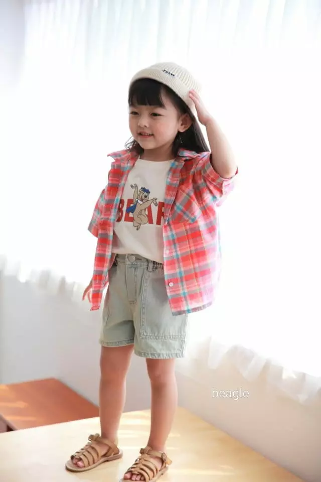Beagle - Korean Children Fashion - #childofig - Bear Paint Tee - 7
