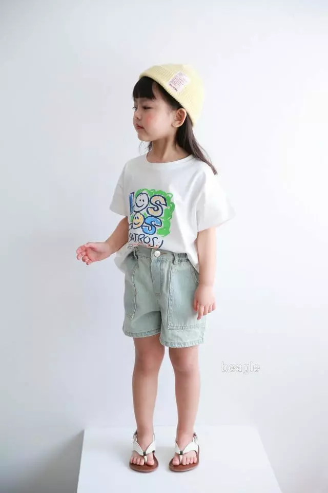 Beagle - Korean Children Fashion - #childofig - Ros Smile Paint Tee - 6