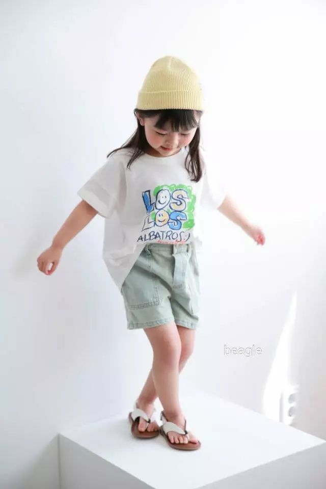 Beagle - Korean Children Fashion - #childofig - Ros Smile Paint Tee - 7