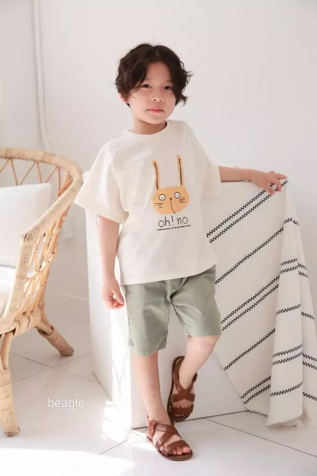 Beagle - Korean Children Fashion - #childofig - Rabbit Tee - 5