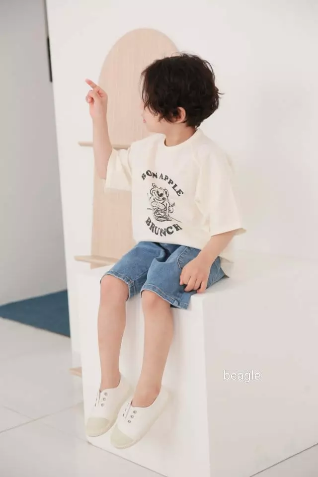 Beagle - Korean Children Fashion - #childofig - Brunch Bear Tee - 5