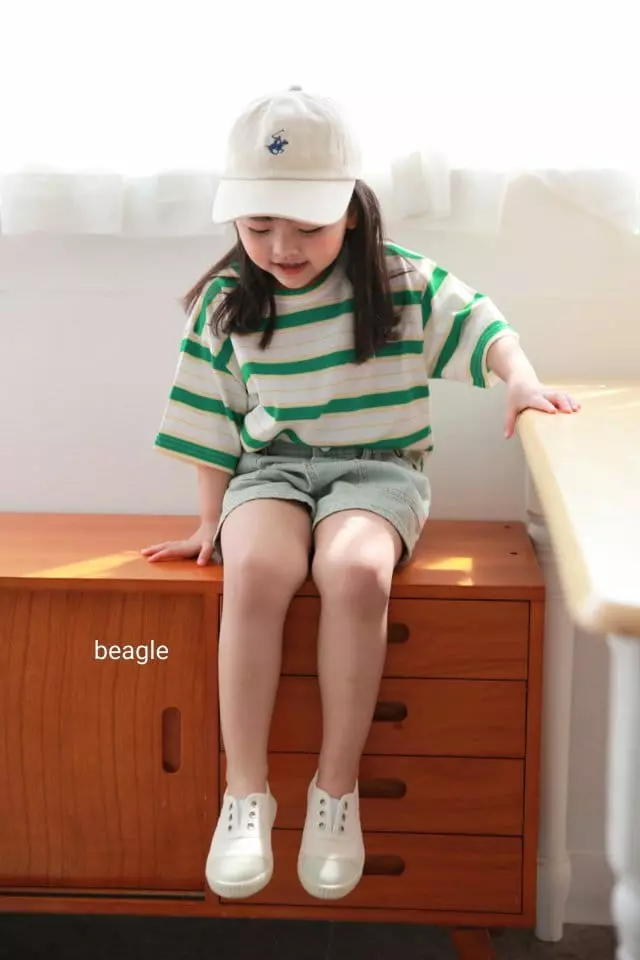 Beagle - Korean Children Fashion - #childofig - Stripe Tee - 3