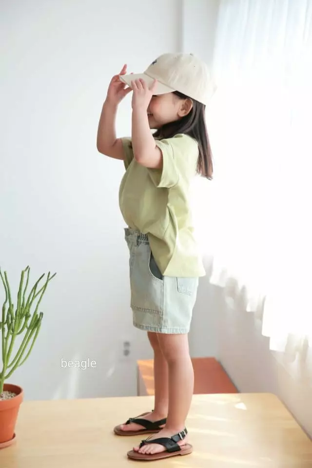 Beagle - Korean Children Fashion - #childrensboutique - Plans Denim Shorts - 2