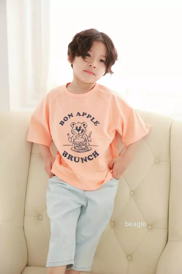 Beagle - Korean Children Fashion - #childrensboutique - Brunch Bear Tee - 6