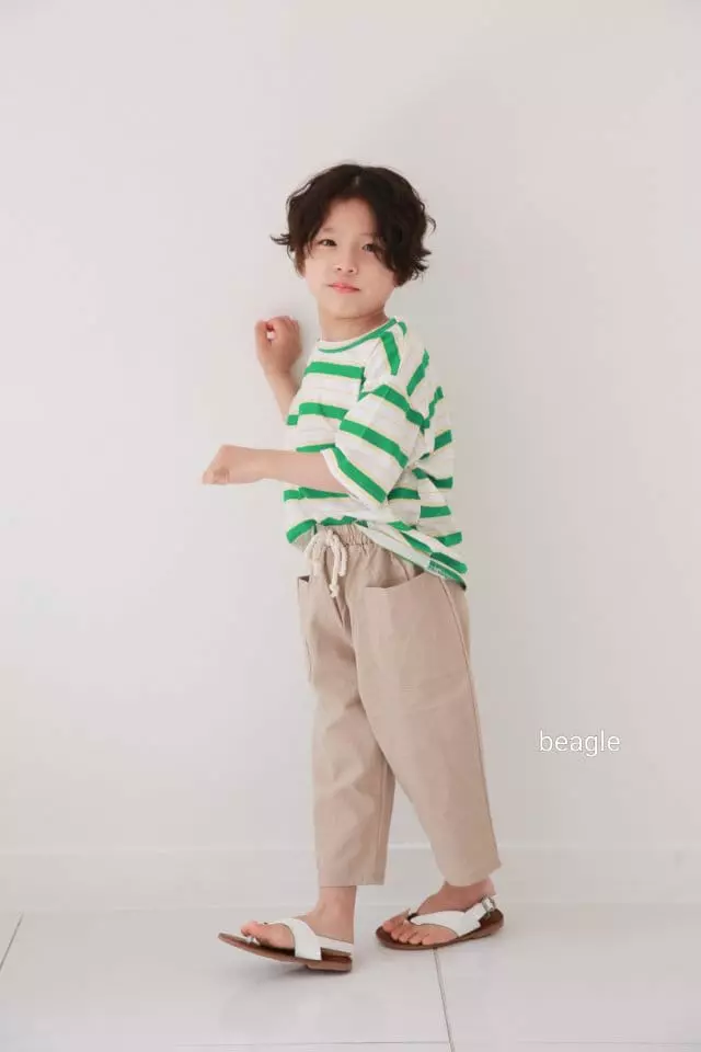 Beagle - Korean Children Fashion - #childrensboutique - Stripe Tee - 5