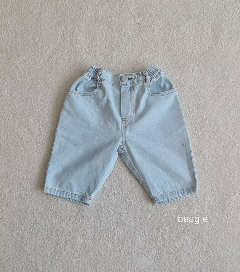 Beagle - Korean Children Fashion - #designkidswear - Awesome Capri Jeans