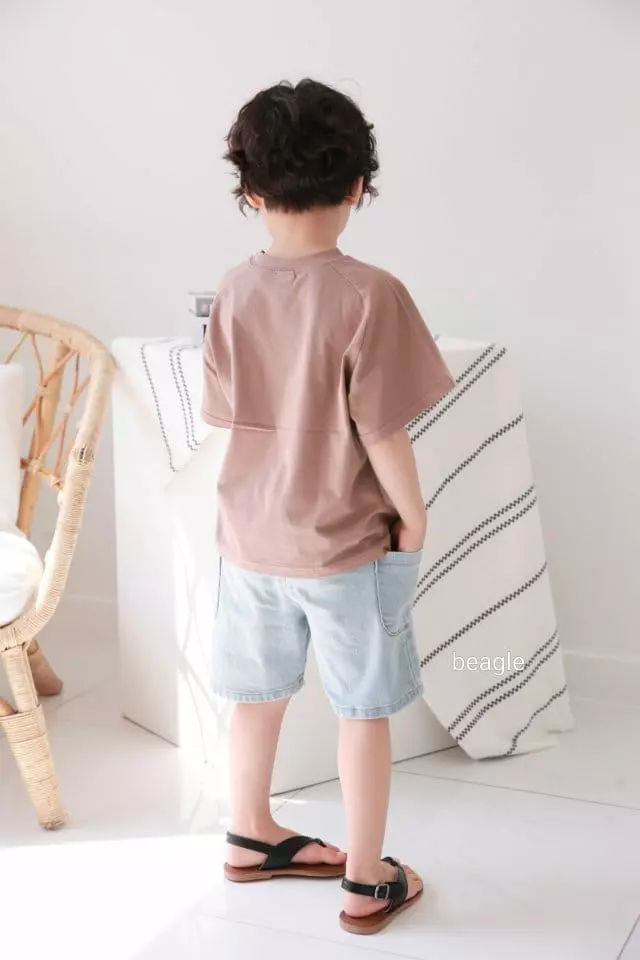 Beagle - Korean Children Fashion - #designkidswear - Span Good Denim SHOrts