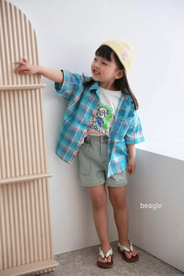 Beagle - Korean Children Fashion - #designkidswear - Ros Smile Paint Tee - 9