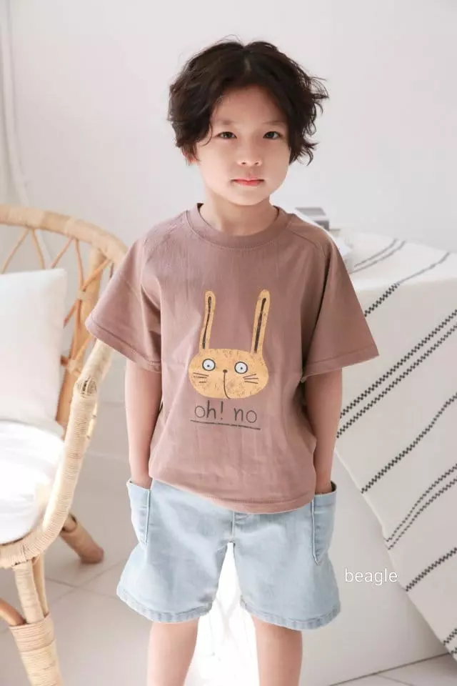 Beagle - Korean Children Fashion - #designkidswear - Rabbit Tee - 8