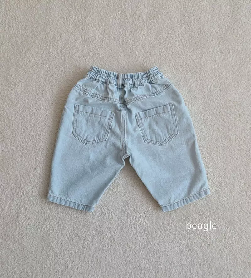 Beagle - Korean Children Fashion - #discoveringself - Awesome Capri Jeans - 2