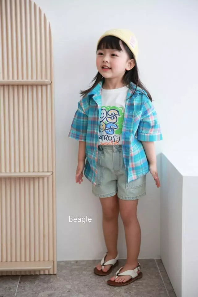 Beagle - Korean Children Fashion - #discoveringself - Ros Smile Paint Tee - 10